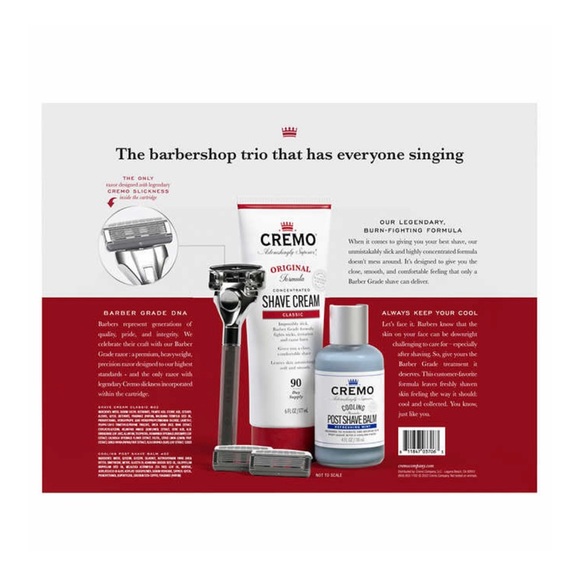 Cremo Barber Grade Shave Kit NEW - Picture 9 of 10